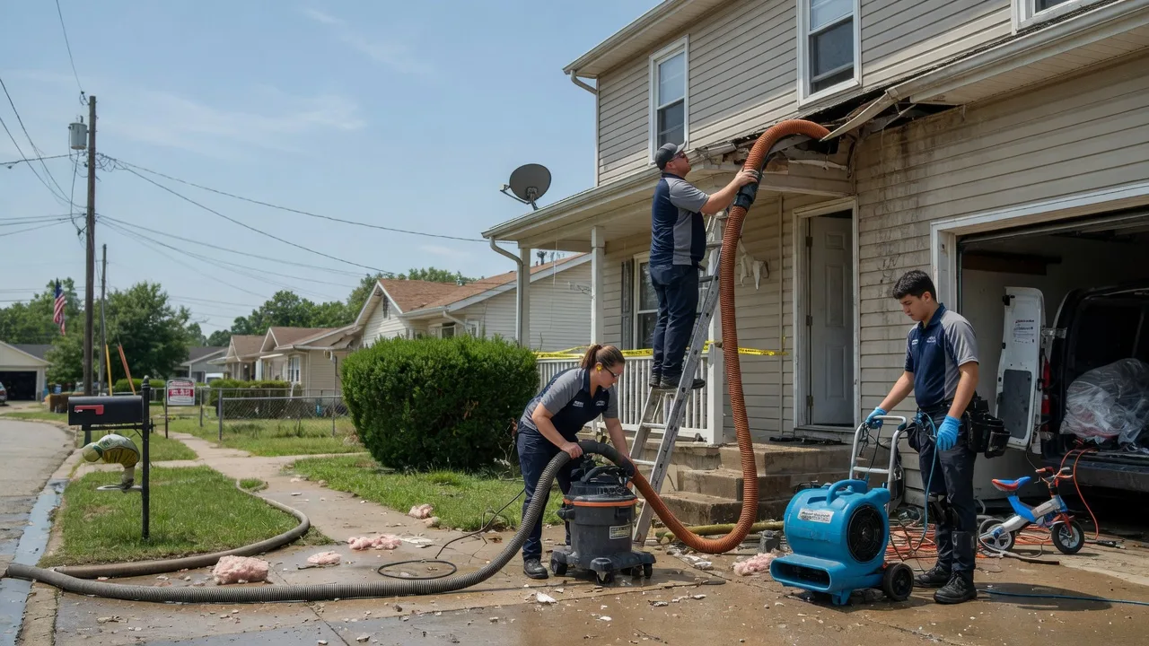 Water Damage Restoration in Carbondale, KS near me